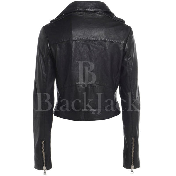 Asymmetric Bikers’ Jacket|BlackJack Leathers 
