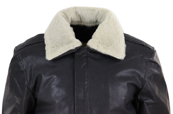 A2 Black Bomber leather jacket