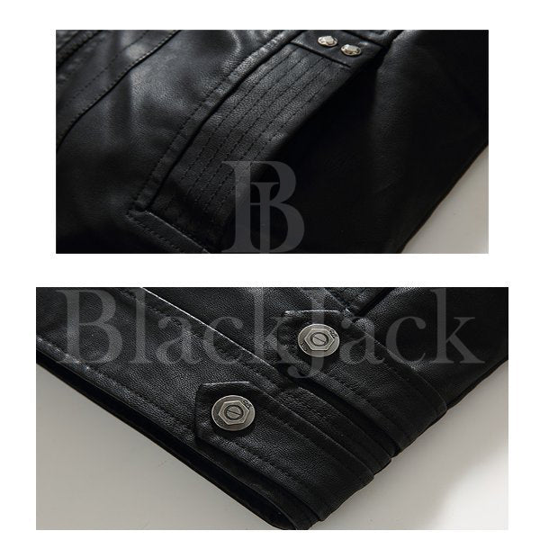 Business Thicken Pure Leather Jacket|BlackJack Leathers 
