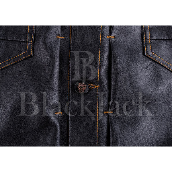 Casual Moto Multi-Pockets Leather Jacket|BlackJack Leathers 