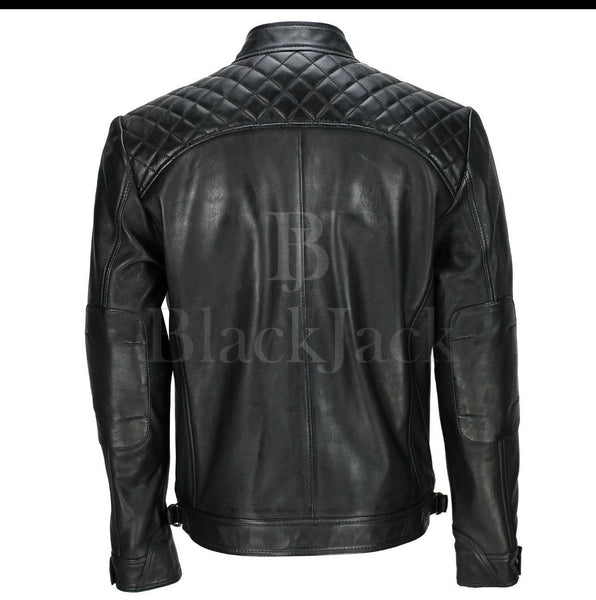 Fancy Inner Buffalo Leather Jacket|BlackJack Leathers
