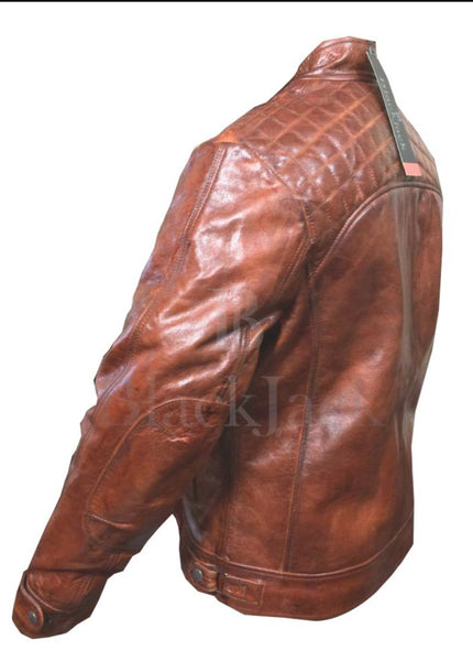 Genuine Buffalo Vintage Leather Jacket|BlackJack Leathers