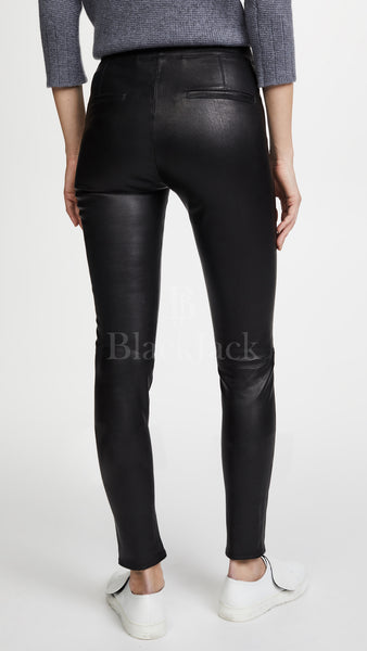 Susana Monaco Leather Leggings
