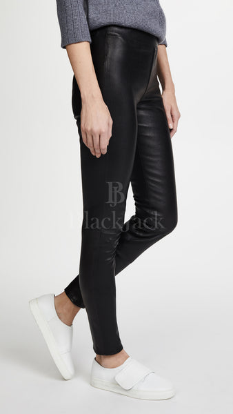 Susana Monaco Leather Leggings