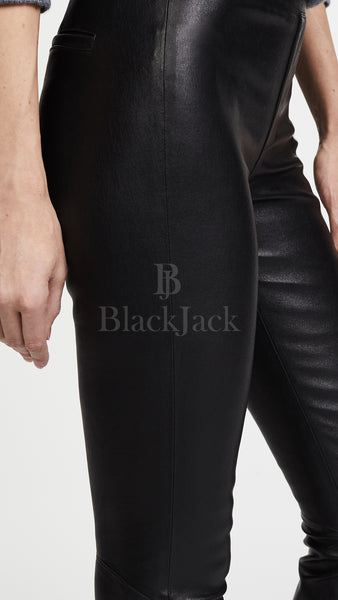 Susana Monaco Leather Leggings