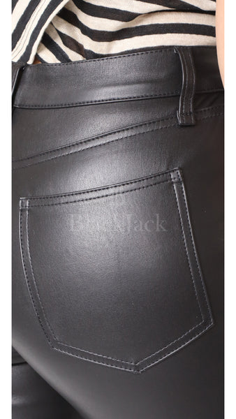 Supreme Leather Skinny Jeans|BlackJack Leathers