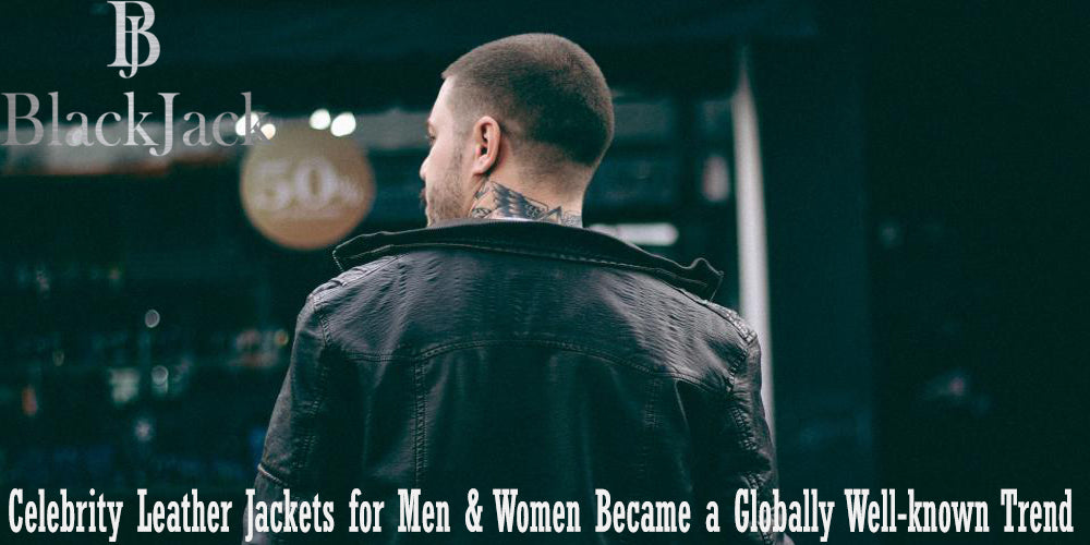 Promi-Lederjacken für Männer und Frauen wurden zu einem weltweit bekannten Trend 