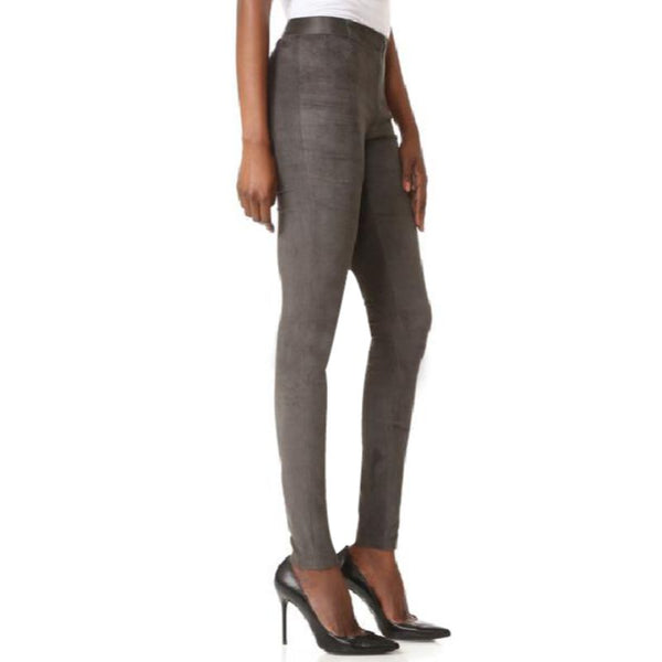 Suede Leather Leggings | Black jack leathers