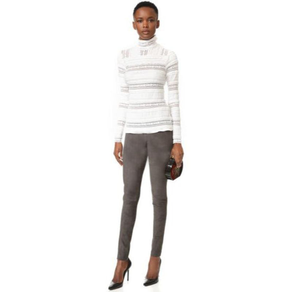 Suede Leather Leggings | Black jack leathers