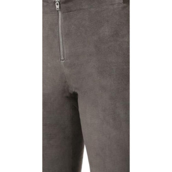 Suede Leather Leggings | Black jack leathers