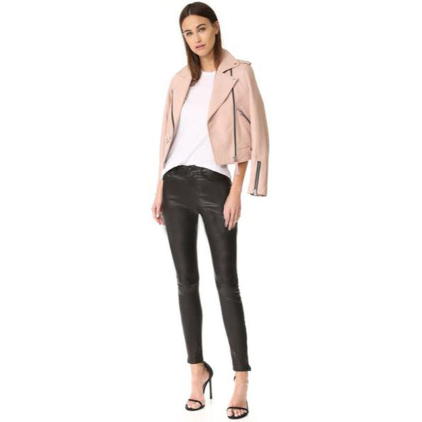 High Rise Leather Pants | Black Jack Leathers
