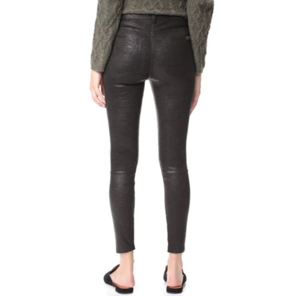 Saggi Skinny Leather Pants | Black jack leathers
