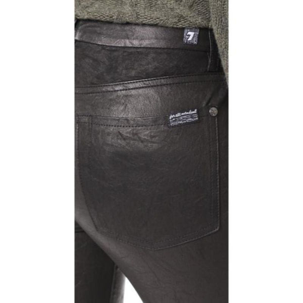 Saggi Skinny Leather Pants | Black jack leathers
