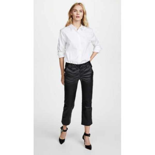 Veronica Beard Leather Pants | Black Jack Leathers