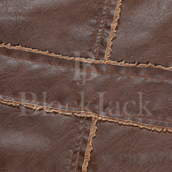 Winter Stylish Mid-long Leather Jacket|BlackJack Leathers 