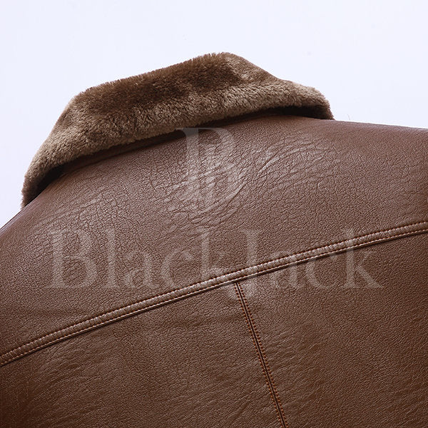 Business Thicken Leather Jacket|BlackJack Leathers 