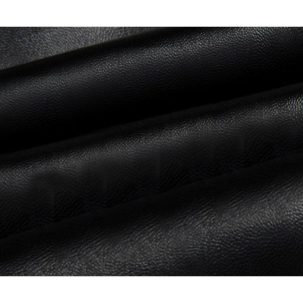 Fleece Collar Overcoat for Men | Black jack leathers