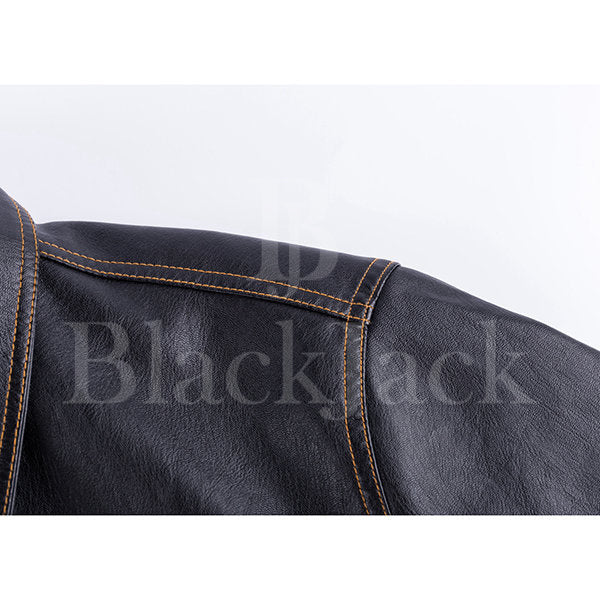 Casual Moto Multi-Pockets Leather Jacket|BlackJack Leathers 