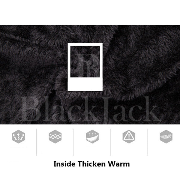 Black Fold Metal Coat Leather Jacket|BlackJack Leathers 