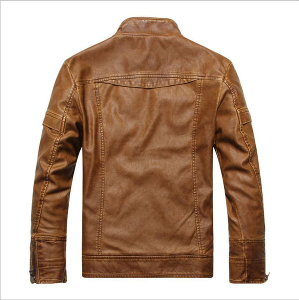 Slim Fit Jacke aus Schafsleder für Herren