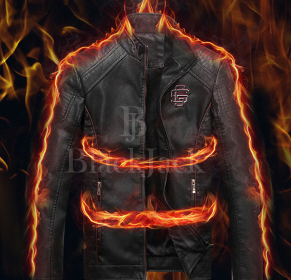 Warm Pockets Washable Leather Jacket|BlackJack Leathers 