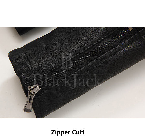 Warm Pockets Washable Leather Jacket|BlackJack Leathers 