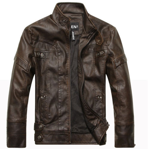 Slim Fit Jacke aus Schafsleder für Herren
