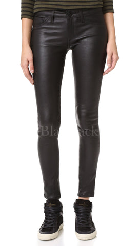 Taurus Leather Legging Jeans