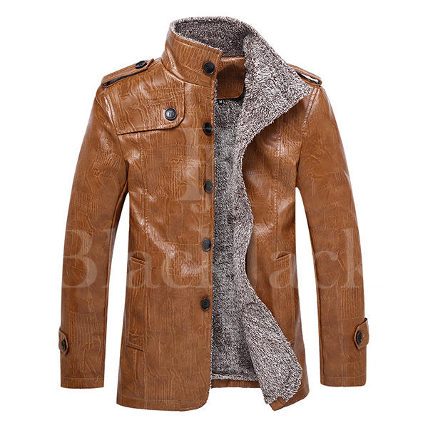 Fashion Epaulet Patchwork Designer Jacket