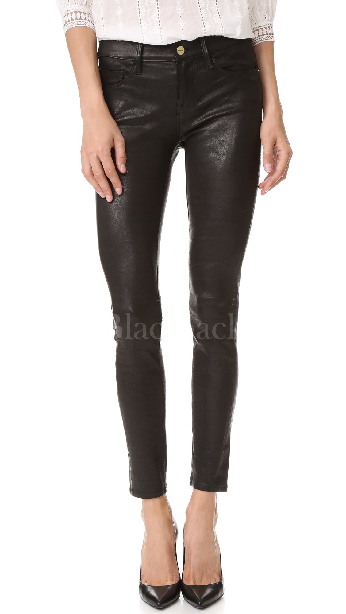 Gala Leather Skinny Pants