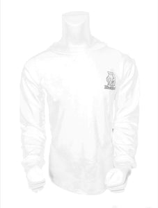 men kings White sweatshirt | Black Jack Leathers