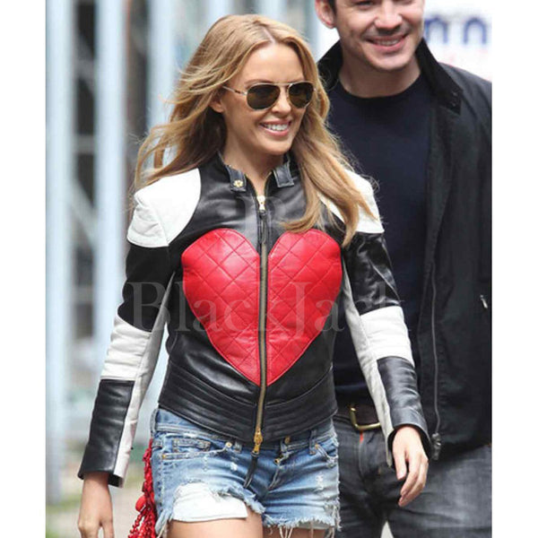 Kristen Stewart Balenciaga Black Motorcycle Jacket