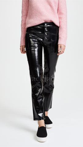 Radiant Leather Pants