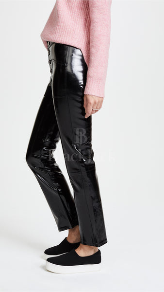 Radiant Leather Pants