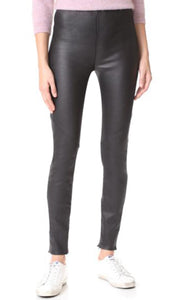 Sexy Soft Leather Zero Legging | Black Jack Leathers
