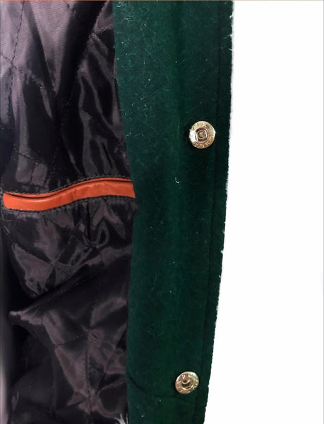 Billionaire Wool and Leather Vintage Jacket