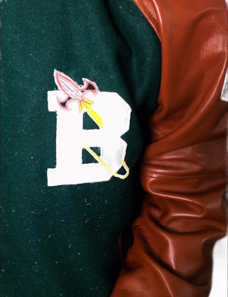 Billionaire Wool and Leather Vintage Jacket