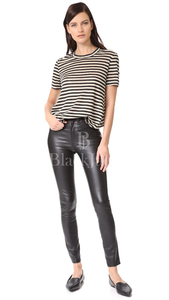 Supreme Leather Skinny Jeans|BlackJack Leathers 