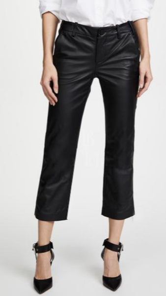 Veronica Beard Leather Pants | Black Jack Leathers